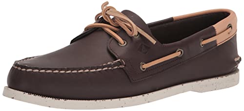 Sperry Authentic Original 2-Eye Veg Re-Tan Leather Segelschuhe für Herren mit 360-Lacing-System STS25186 Halbschuhe Alltags-Schuhe Braun, Größe:39 Sperry Authentic Original 2-Eye Veg Re-Tan Leather Segelschuhe für Herren mit 360-Lacing-System STS25186 Halbschuhe Alltags-Schuhe Braun, Größe:39 von Sperry