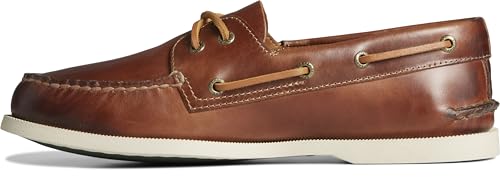 Sperry Authentic Original Herren-Bootsschuh mit 2 Ösen, Hellbraun, 9 Wide von Sperry