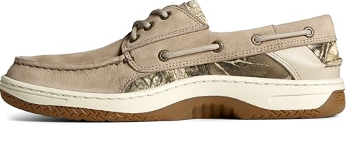 Sperry Billfish 3-Eye Realtree Bootsschuh für Herren, Oliv/Blatt für mich (Leaf It to Me), 42 EU von Sperry