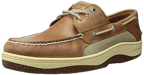 Sperry Billfish Herren-Bootsschuh mit 3 Ösen, Braun (dunkelbraun), 44 EU von Sperry