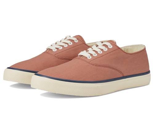 Sperry Cloud CVO Herren Boots-Sneaker mit Wave-Siping-Technologie STS17596 Leinen-Schuhe Sneaker Washed Rot, Größe:41 1/2 von Sperry