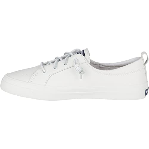 Sperry Damen Crest Vibe Leather Sneaker, Weißer Lthr, 36.5 EU von Sperry