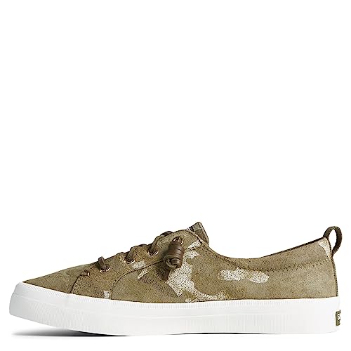 Sperry Damen Crest Vibe Sneaker, Camouflage Oliv, 38 EU von Sperry