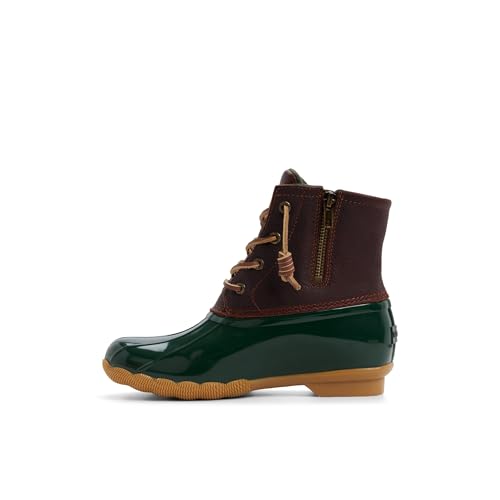 Sperry Damen Saltwater Duck Boot Ankle, Tanne/Grün, 12 von Sperry