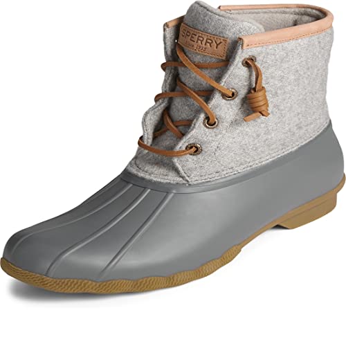 Sperry Damen Saltwater Emboss Wool Pferdeschuhe, dunkelgrau, 38.5 EU von Sperry