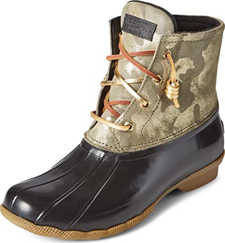 Sperry Damen Saltwater Schneestiefel, Camouflage oliv, 39 EU von Sperry