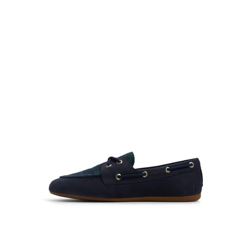 Sperry Damen Slim Boat Bootsschuh, Karomuster Marineblau, 35 EU von Sperry