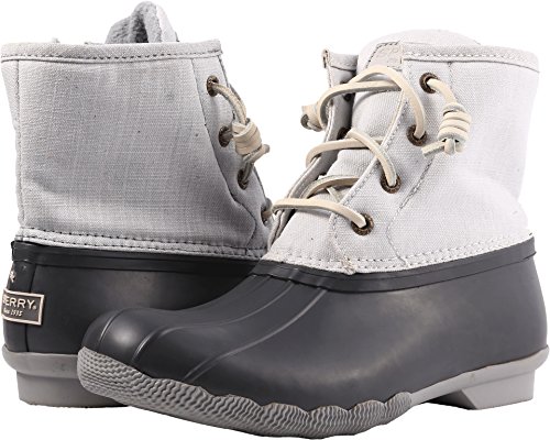 Sperry Frauen Geschlossener Zeh Regenstiefel Grau Groesse 11 US /42 EU von Sperry