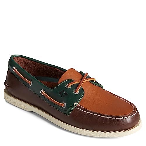 Sperry Herren A/O 2-Öse Bootsschuh, Braun/Mehrfarbig, 40.5 EU von Sperry