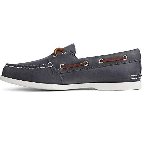 Sperry Herren A/o 2-Eye Plushwave Bootsschuh, Marine von Sperry