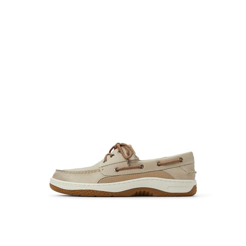 Sperry Herren Billfish 3-Eye Boat Shoe Bootsschuh, Cream, 44 EU von Sperry