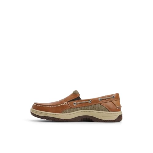 Sperry Herren Billfish Slip on Bootsschuh, Leinen, 43 EU Weit von Sperry