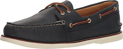 Sperry Herren Gold Authentic Original 2-Eye Bootsschuh, Marineblau/Braun, 41 EU von Sperry