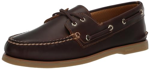 Sperry Herren Gold Authentic Original 2-Eye Seasonal Bootsschuh, Orleans Brown, 8 Wide von Sperry