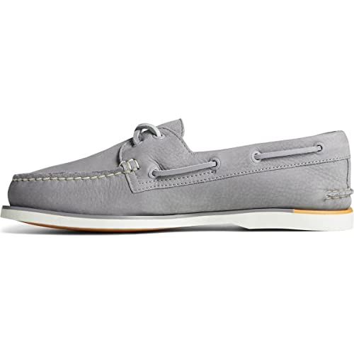 Sperry - Herren Bootsschuhe Gold Cup Authentic Original, Nubukleder (39,5 EU) (Grau) von Sperry