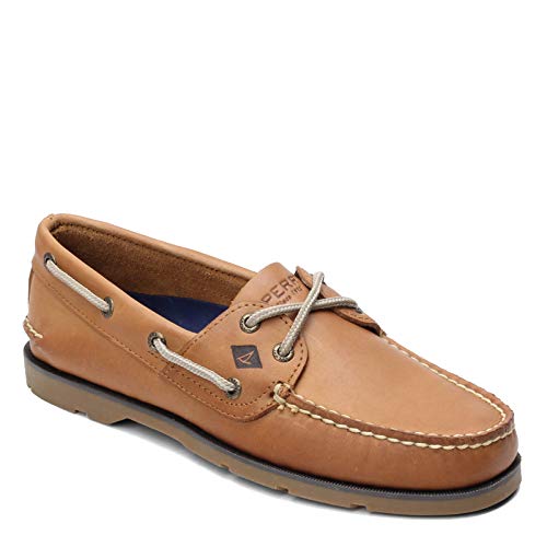 Sperry Herren Leeward 2-Eye Bootsschuh, Sahara/Tan, 42 EU von Sperry