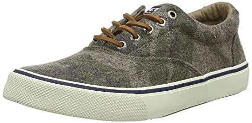 Sperry Herren Striper II CVO Sneaker, Camo, 42.5 EU von Sperry