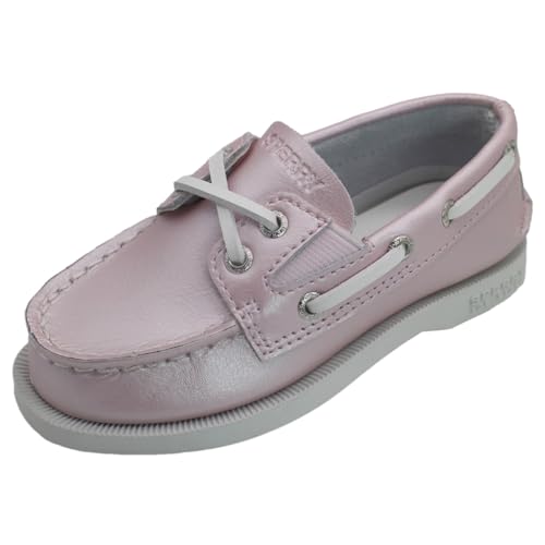 Sperry Kinder Unisex Kinder O Slip On Bootsschuhe, Rosa Perlglanz, 6 Toddler von Sperry