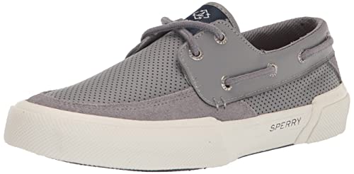 Sperry Men's SOLETIDE Boat Shoe, Grey, 14 von Sperry