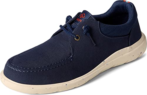 Sperry Top-Sider Herren Captain's Moc Sneaker, Navy, 43 EU von Sperry Top-Sider