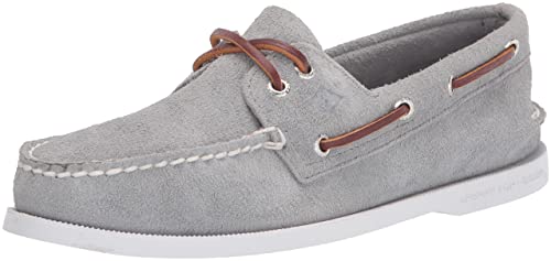 Sperry Top-Sider Herren O 2-Eye Suede Bootsschuh, grau, 43 1/3 EU von Sperry