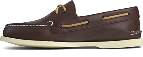 Sperry Authentic Original Herren-Bootsschuh mit 2 Ösen, Braun (Sahara), 14 Wide von Sperry Top-Sider