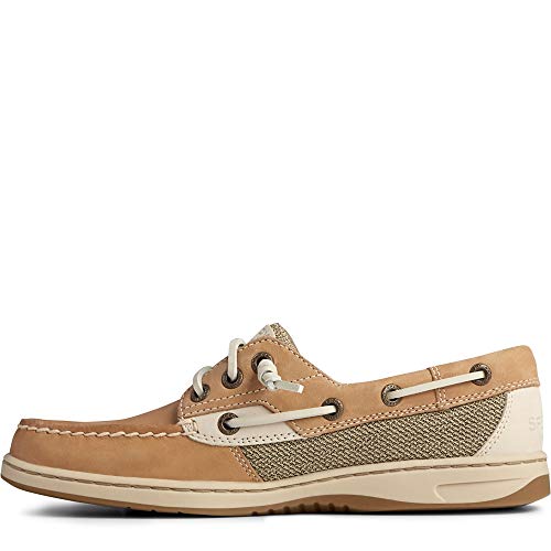 Sperry Top-Sider Women's Rosefish Linen/Oat Boat Shoe 6.5 M (B) von Sperry