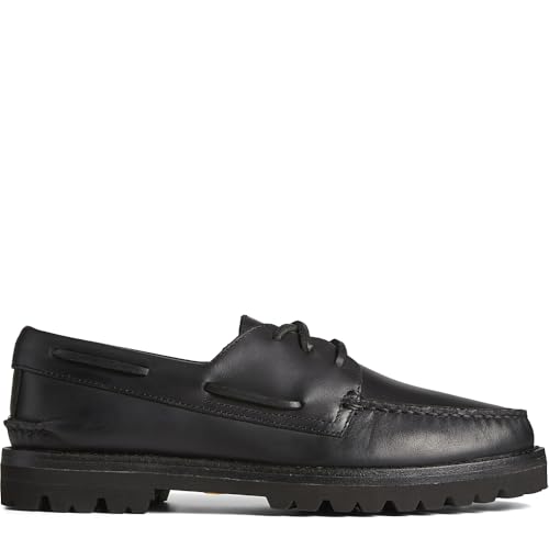 Sperry Unisex-Erwachsene Authentic Original 3-Eye Vibram Bootsschuh, Schwarz, 13 Women/11.5 Men von Sperry