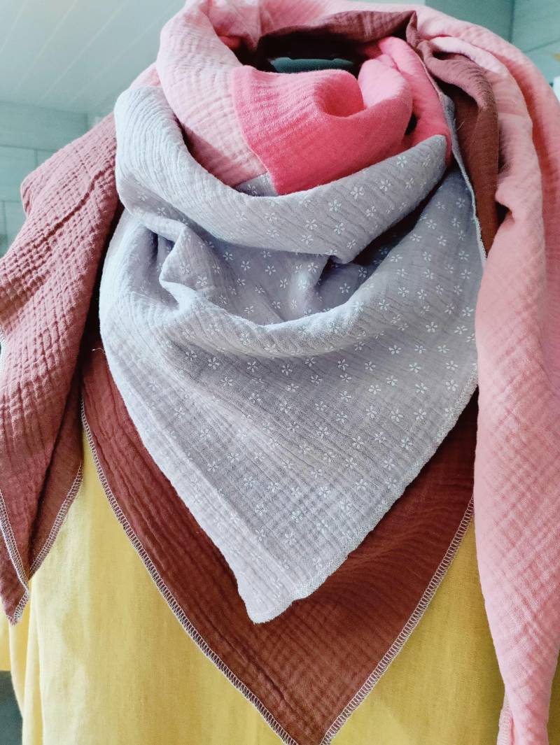 Musselintuch , Halstuch Oder Geschenkverpackung Musselintuch , Halstuch Oder Geschenkverpackung von Spessartbraut