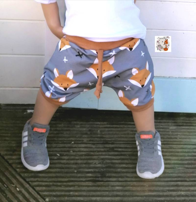 Kurze Pumphose Shorts Kurze Hose Füchse von Spessartkidz