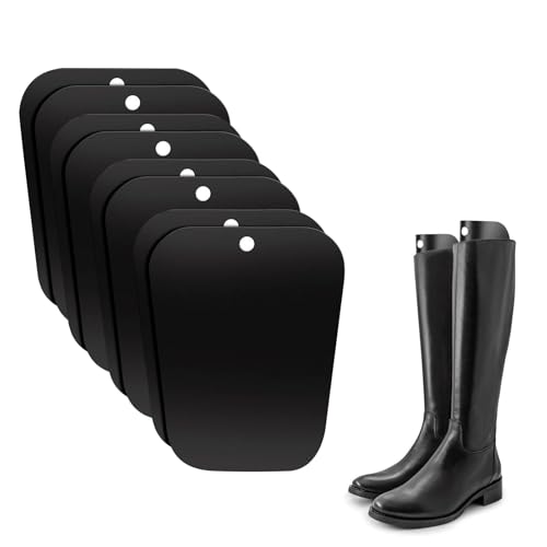 8 Stück Stiefelspanner,Hohe Stiefelformer Formeinsätze,Schwarz Stiefelspanner Damen,Wiederverwendbare Stiefelformer,Hohe Stiefelstützen,Hält die Stiefel Aufrecht für Damen Und Herrenstiefel von SpetngSake