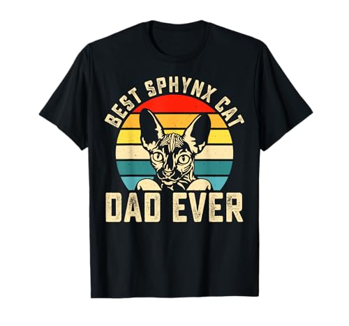 Der Beste Sphynx-Katzenvater Aller Zeiten, lustiger Katzenliebhaber, Vater, Herren T-Shirt Der Beste Sphynx-Katzenvater Aller Zeiten, lustiger Katzenliebhaber, Vater, Herren T-Shirt von Sphynx Cat Lovers Cat Lady Apparel Co.