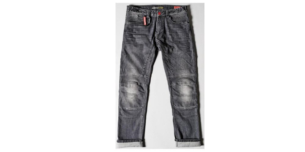 SpiDi Bikerjeans Denim Racer Reg Fit Motorrad Jeans von SpiDi