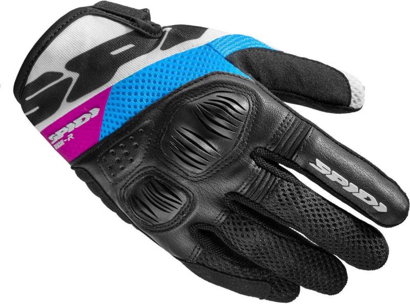 SpiDi Motorradhandschuhe Flash-R Evo Tex Damen Motorrad Handschuhe dehnbar protektoren von SpiDi