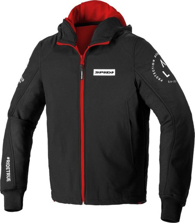 SpiDi Motorradjacke Armor Evo Motorrad Hoodie Wasserdicht Atmungsaktiv winddicht wasserabweisend abriebfest robust von SpiDi