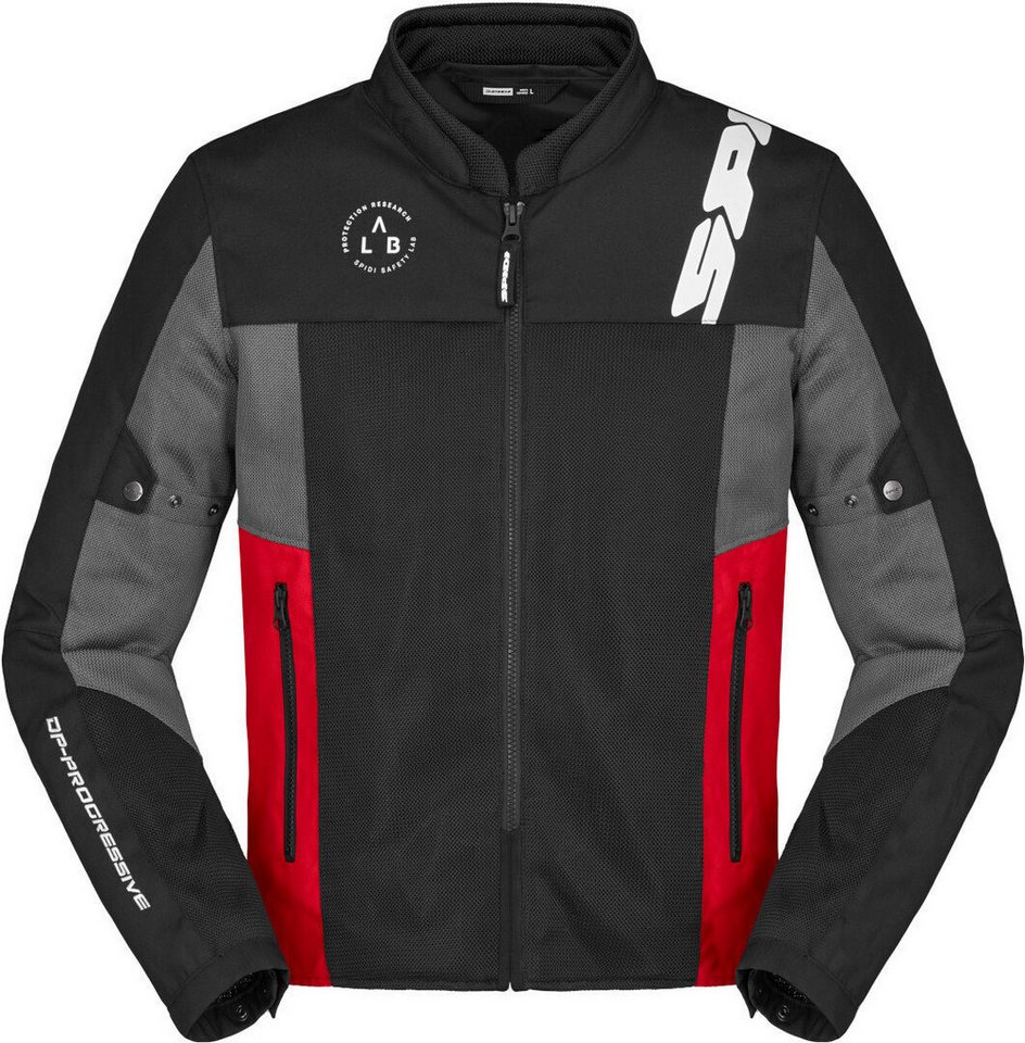 SpiDi Motorradjacke Corsa Net Windout Motorrad Textiljacke herausnehmbares Innenfutter,Perforiert von SpiDi