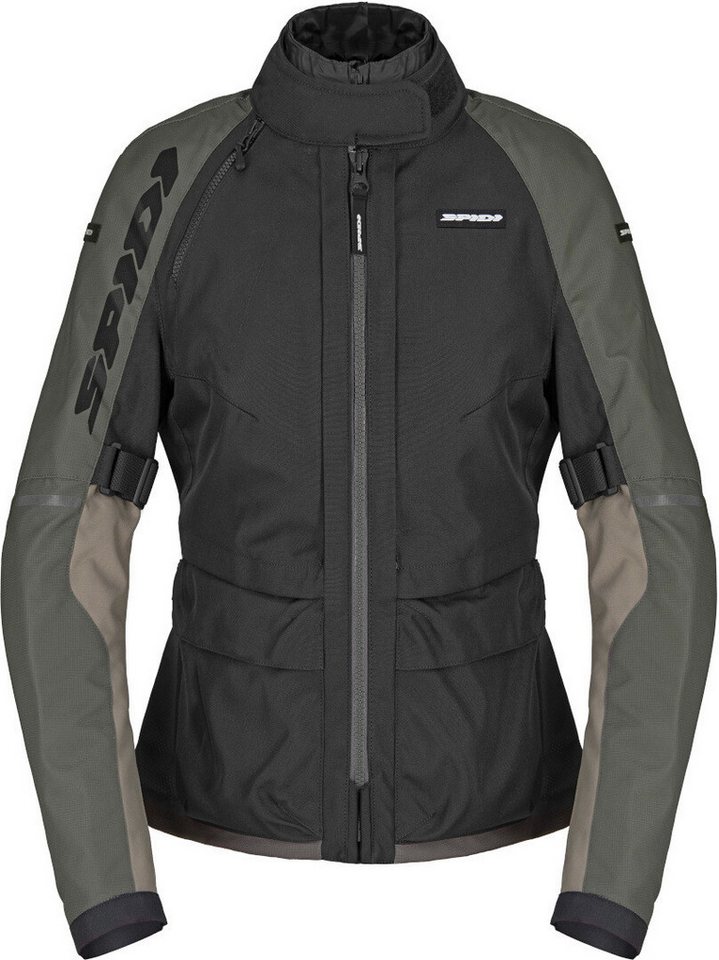 SpiDi Motorradjacke Crossmaster 2 H2Out wasserdichte Damen Motorrad Textil Jacke herausnehmbare Membrane,wasserdicht von SpiDi