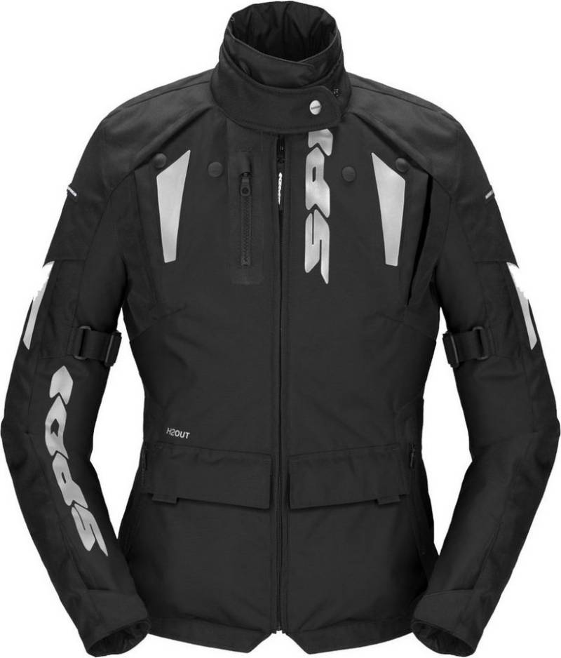 SpiDi Motorradjacke Crossmaster Damen Motorrad Textiljacke herausnehmbares Innenfutter,wasserdicht von Spidi