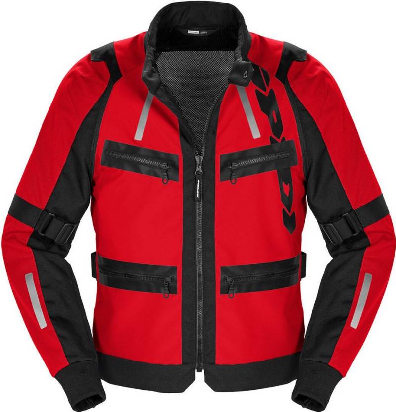 SpiDi Motorradjacke Enduro Pro Motorrad Textil Jacke reißverschluss von SpiDi