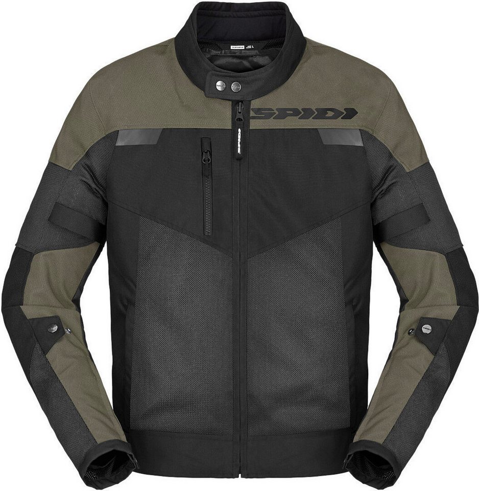 SpiDi Motorradjacke Equinox Net Windout Motorrad Textiljacke Winddicht Atmungsaktiv von SpiDi