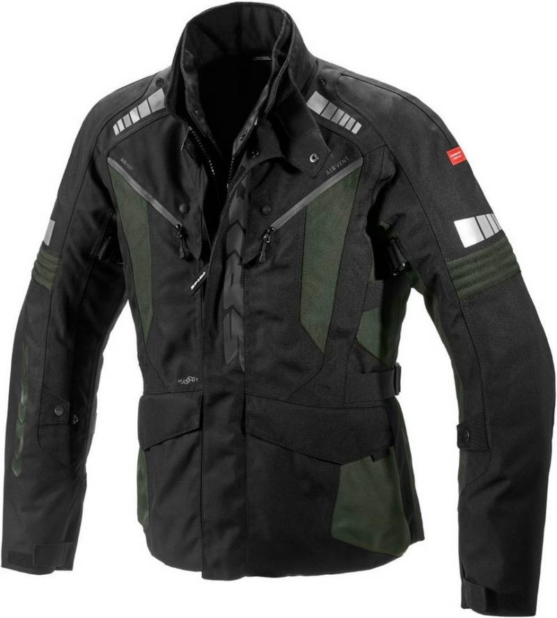 SpiDi Motorradjacke H2Out Outlander Motorrad Textiljacke herausnehmbares Innenfutter,wasserdicht von SpiDi