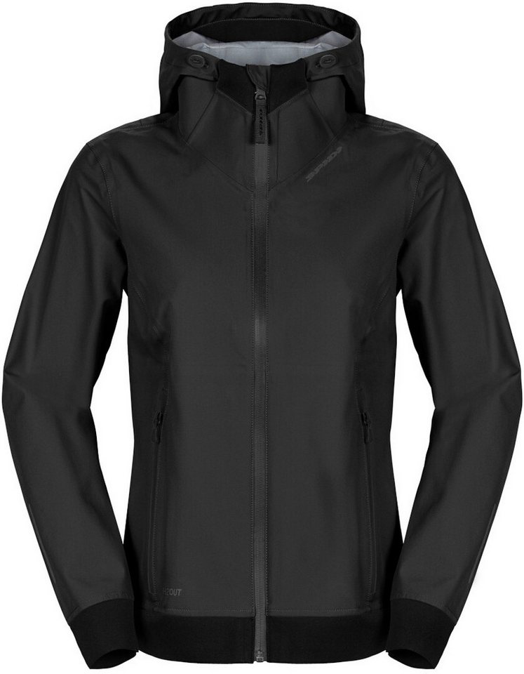 SpiDi Motorradjacke Hoodie Shell Damen Funktionsjacke wasserdicht von SpiDi