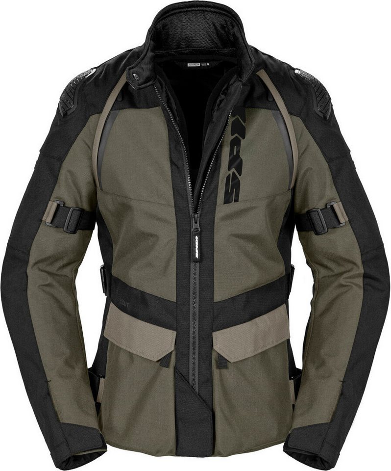 SpiDi Motorradjacke RW H2Out Damen Motorrad Textiljacke herausnehmbares Innenfutter,wasserdicht von SpiDi