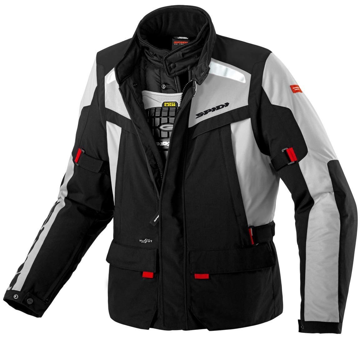 SpiDi Motorradjacke Superhydro Robust H2OUT Motorrad Textiljacke von SpiDi