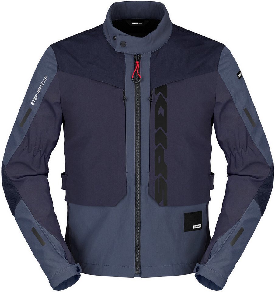SpiDi Motorradjacke Terran Tex Motorrad Textil Jacke Wasserdicht thermisch wasserdichte von SpiDi