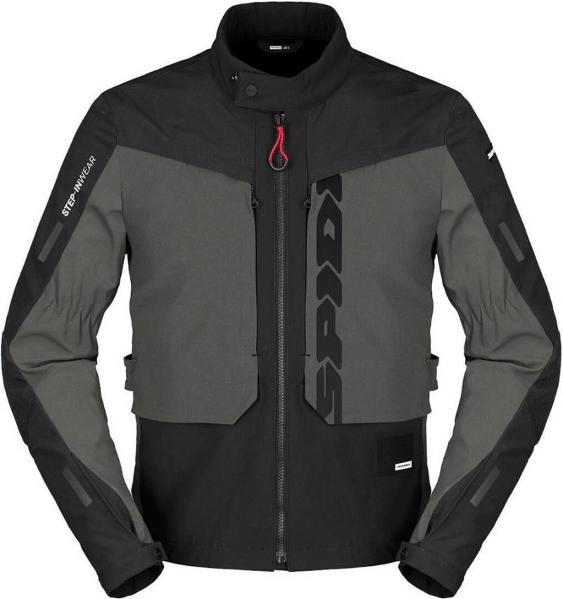 SpiDi Motorradjacke Terran Tex Motorrad Textil Jacke Wasserdicht thermisch wasserdichte von SpiDi