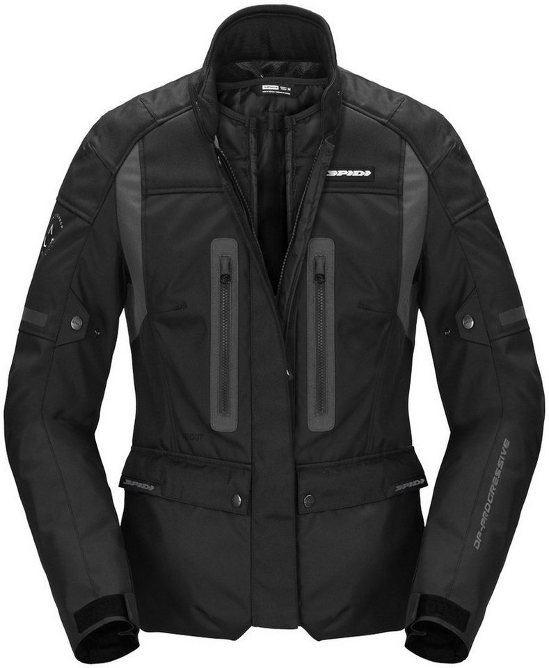 SpiDi Motorradjacke Traveler 3 H2Out Damen Motorrad Textiljacke herausnehmbares Innenfutter,wasserdicht von SpiDi