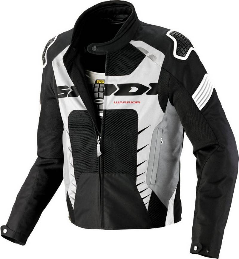 SpiDi Motorradjacke Warrior Net 2 Motorrad Textiljacke herausnehmbares Innenfutter von SpiDi