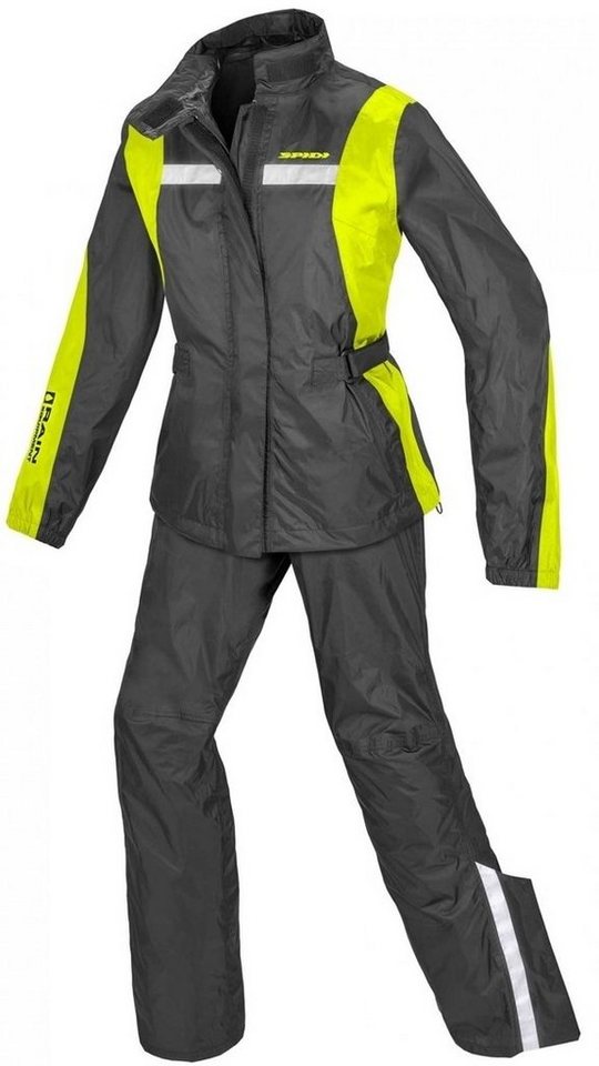 SpiDi Motorradjacke Touring Rain Kit 2-Teiler Damen Motorrad Regenkombi Wasserdicht winddicht wasserdichte von SpiDi