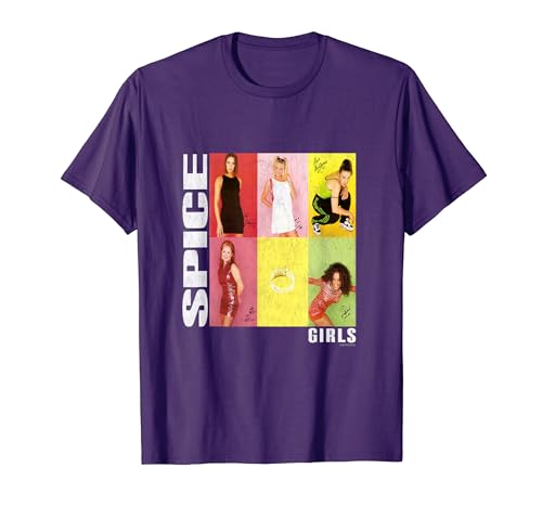 Offizielle Spice Girls Foto-Unterschriften T-Shirt von Spice Girls